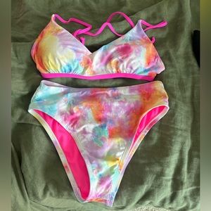 Lulus tie dye bathing suit